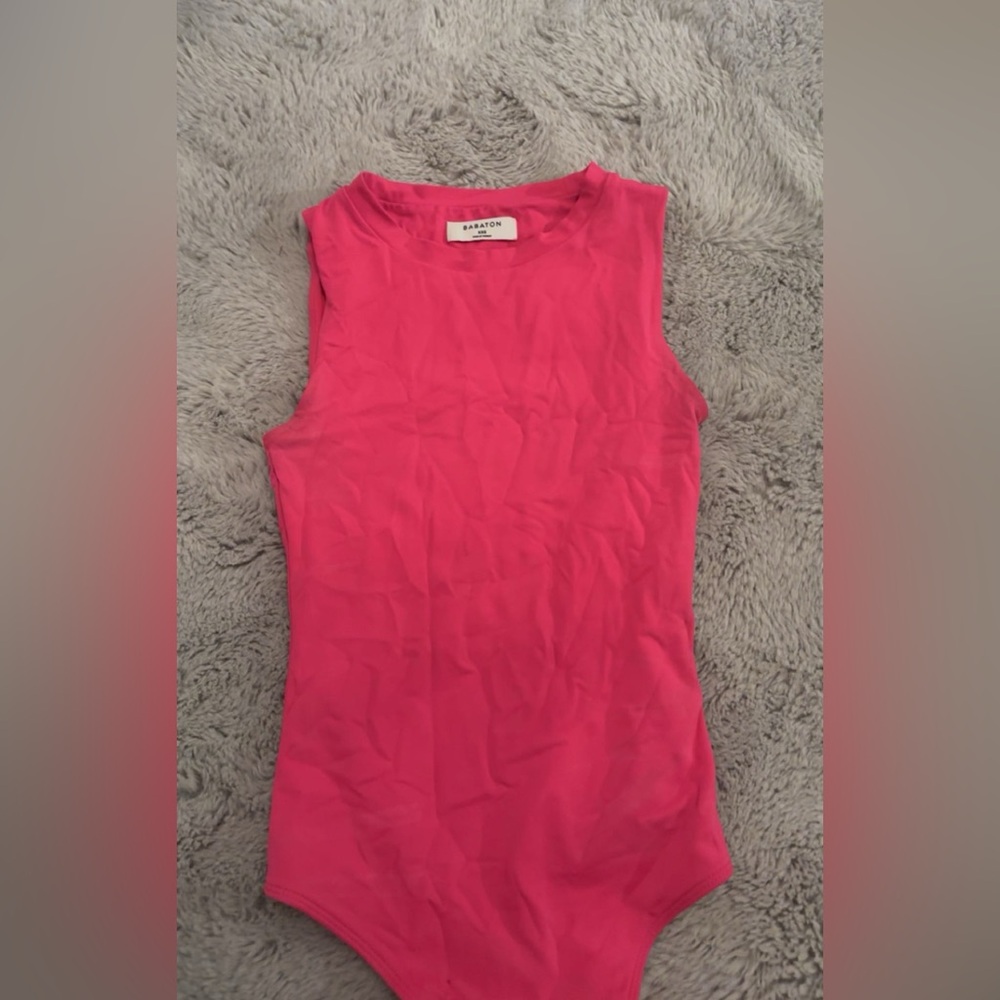 pink babaton bodysuit!